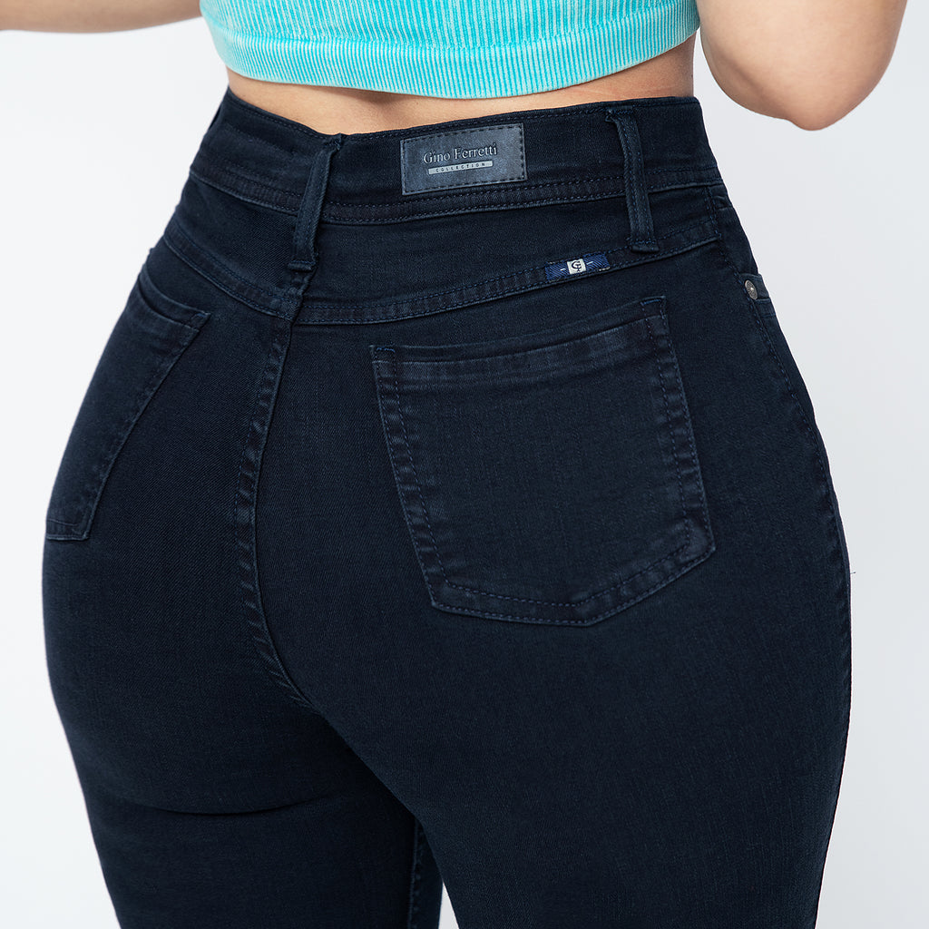 DAMA TIRO ALTO SKINNY PN C/B