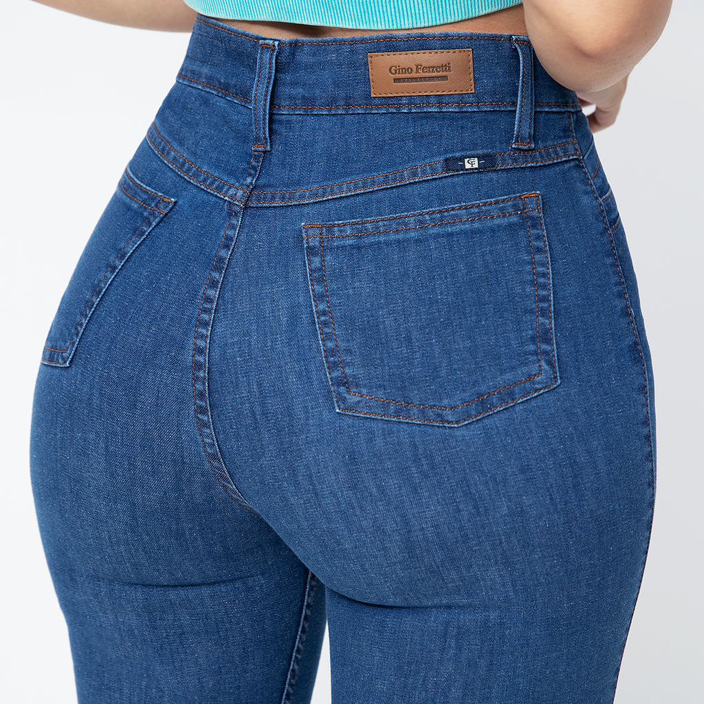 DAMA TIRO ALTO SKINNY PN C/B