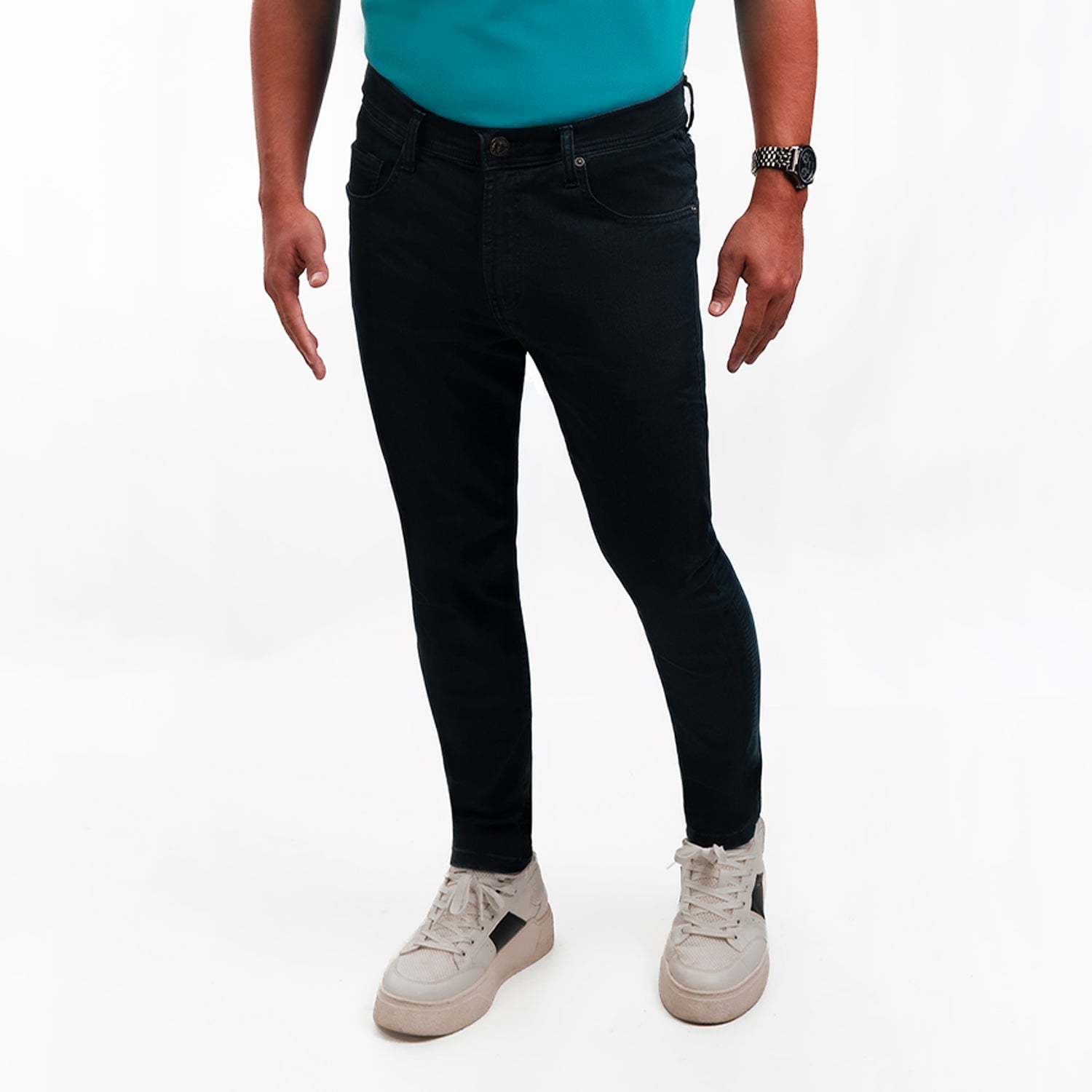 Caballero Skinny Jeans Comfort Gris Oscuro