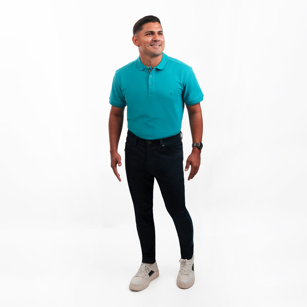 Caballero Skinny Jeans Comfort Gris Oscuro