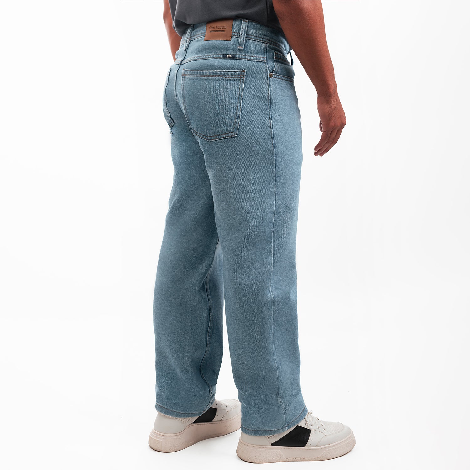 Caballero Relaxed Fit Jeans Celeste