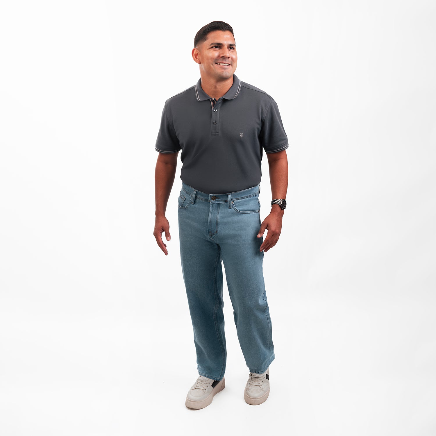 Caballero Relaxed Fit Jeans Celeste