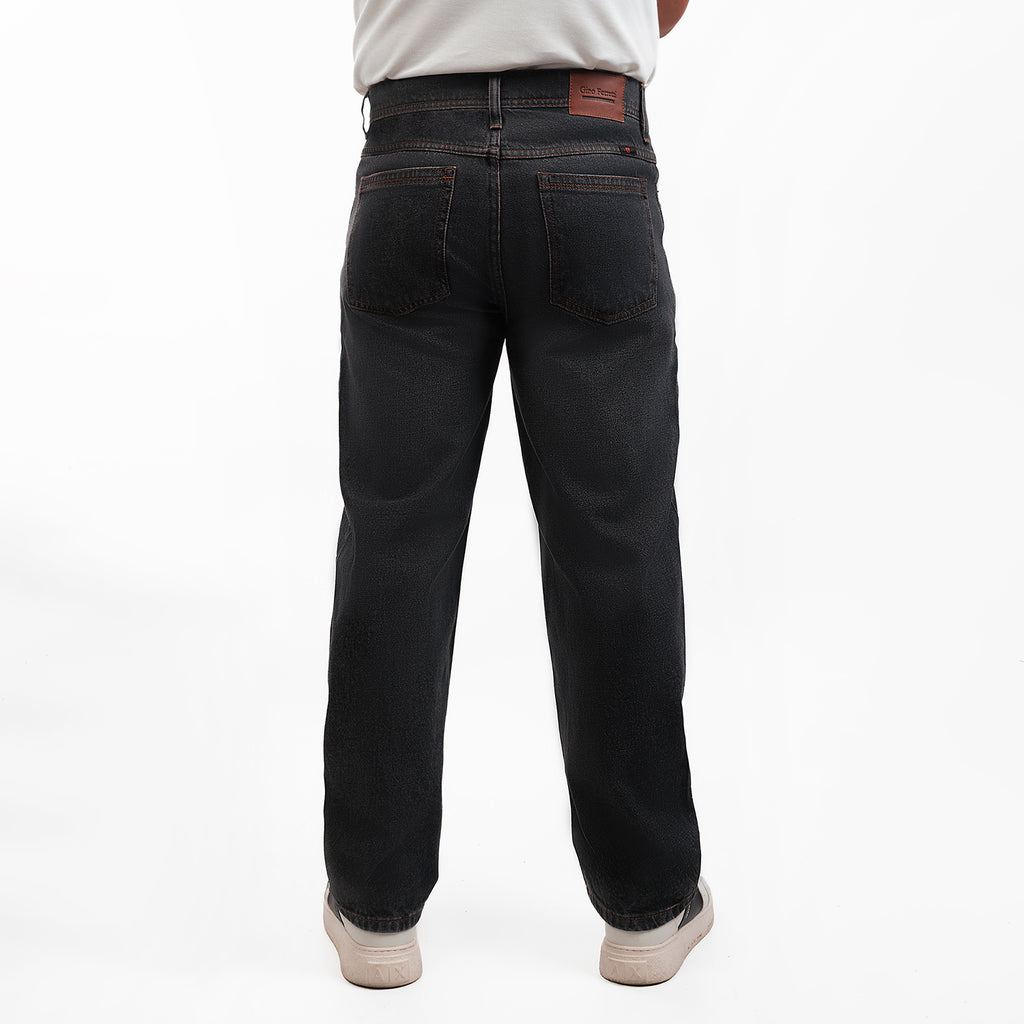 Caballero Relaxed Fit Jeans Gris Plomo