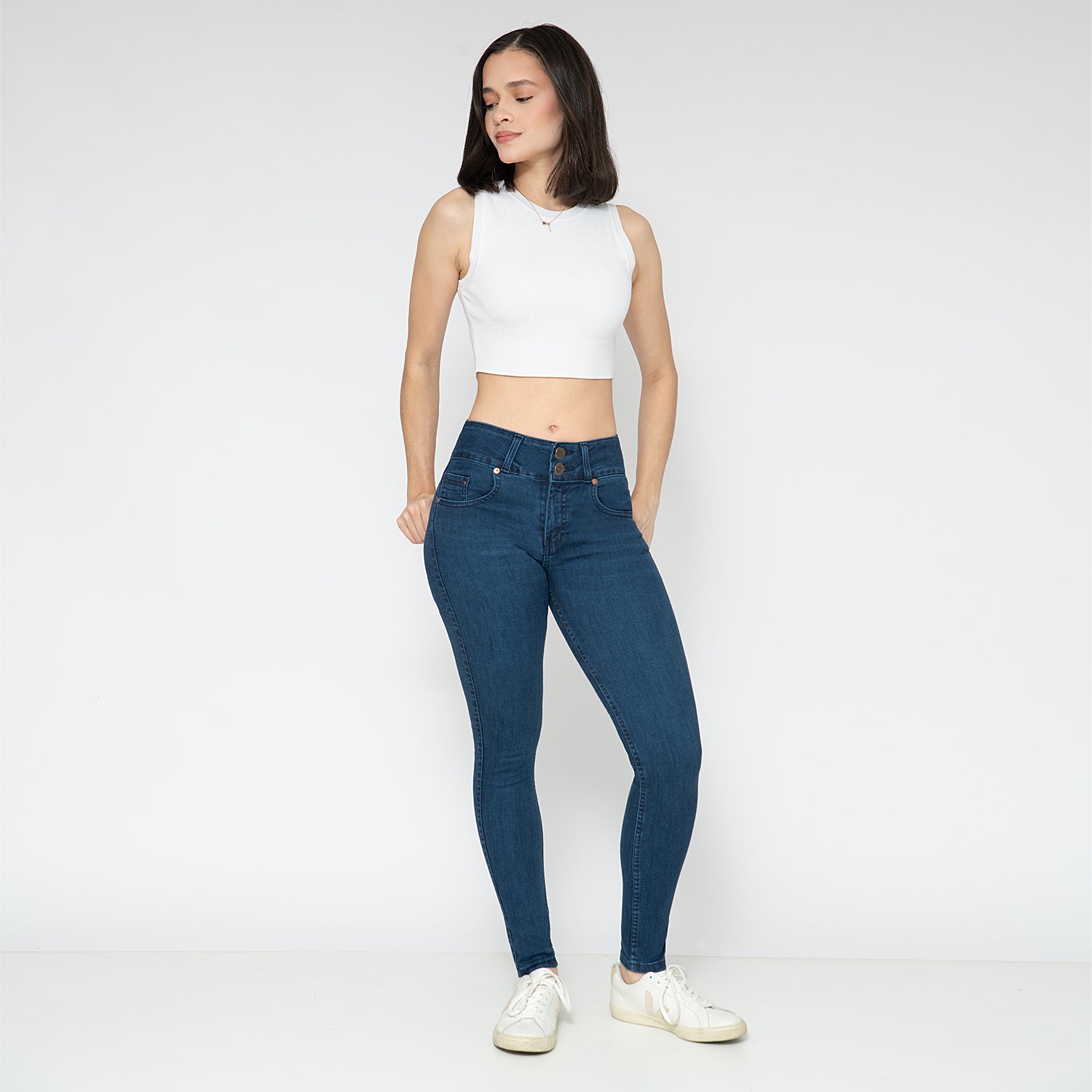 DAMA LEVANTA POMPI SKINNY P/A