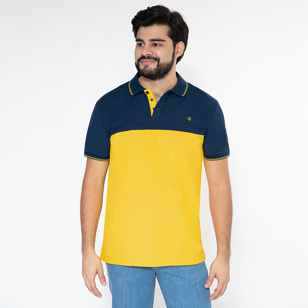 CAMISETA POLO TRICOLOR