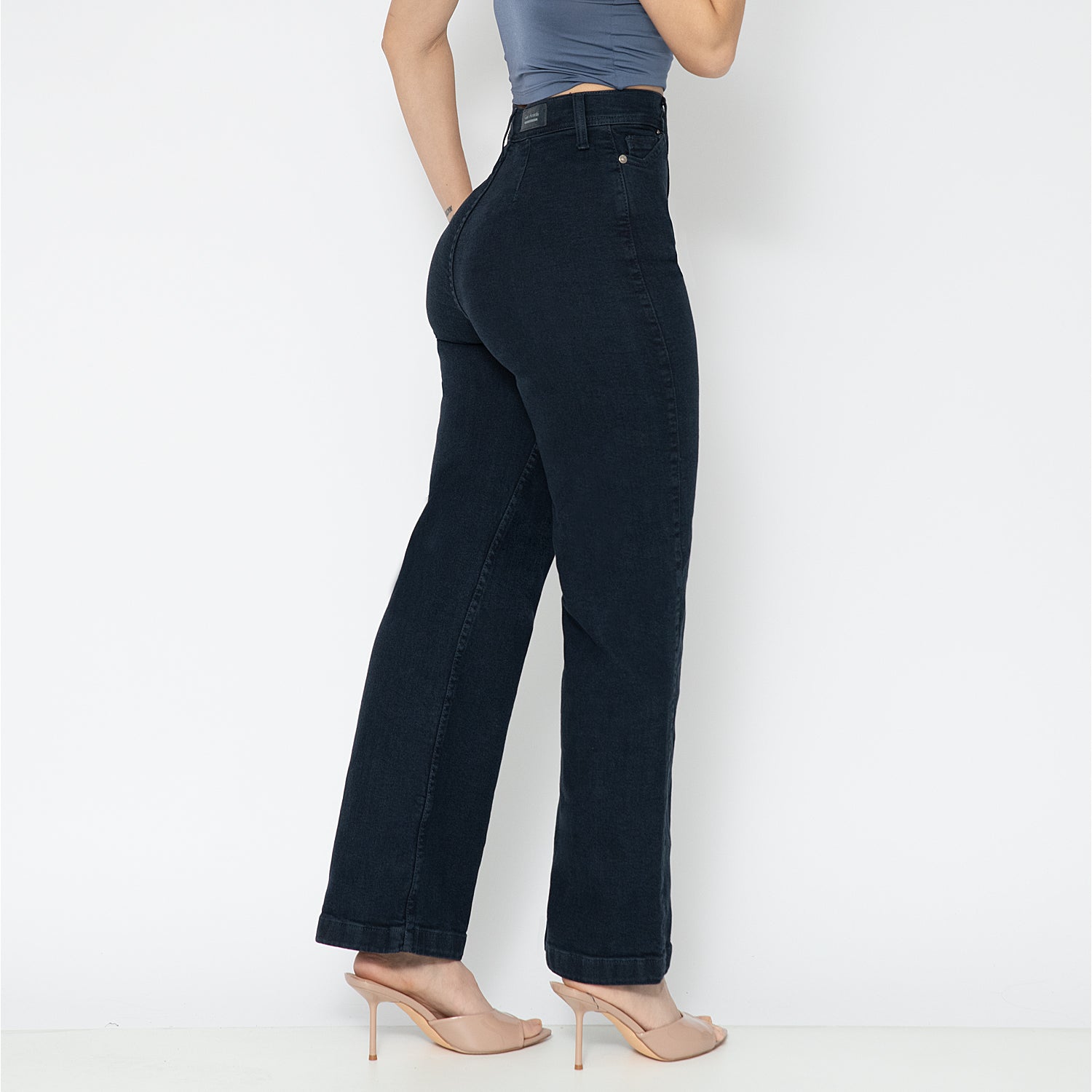 DAMA JEANS PALAZZO S/B