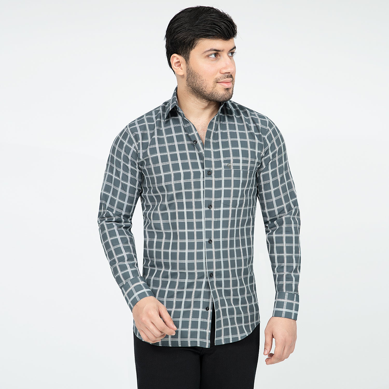 CAMISA SLIM FIT BASICA M/L