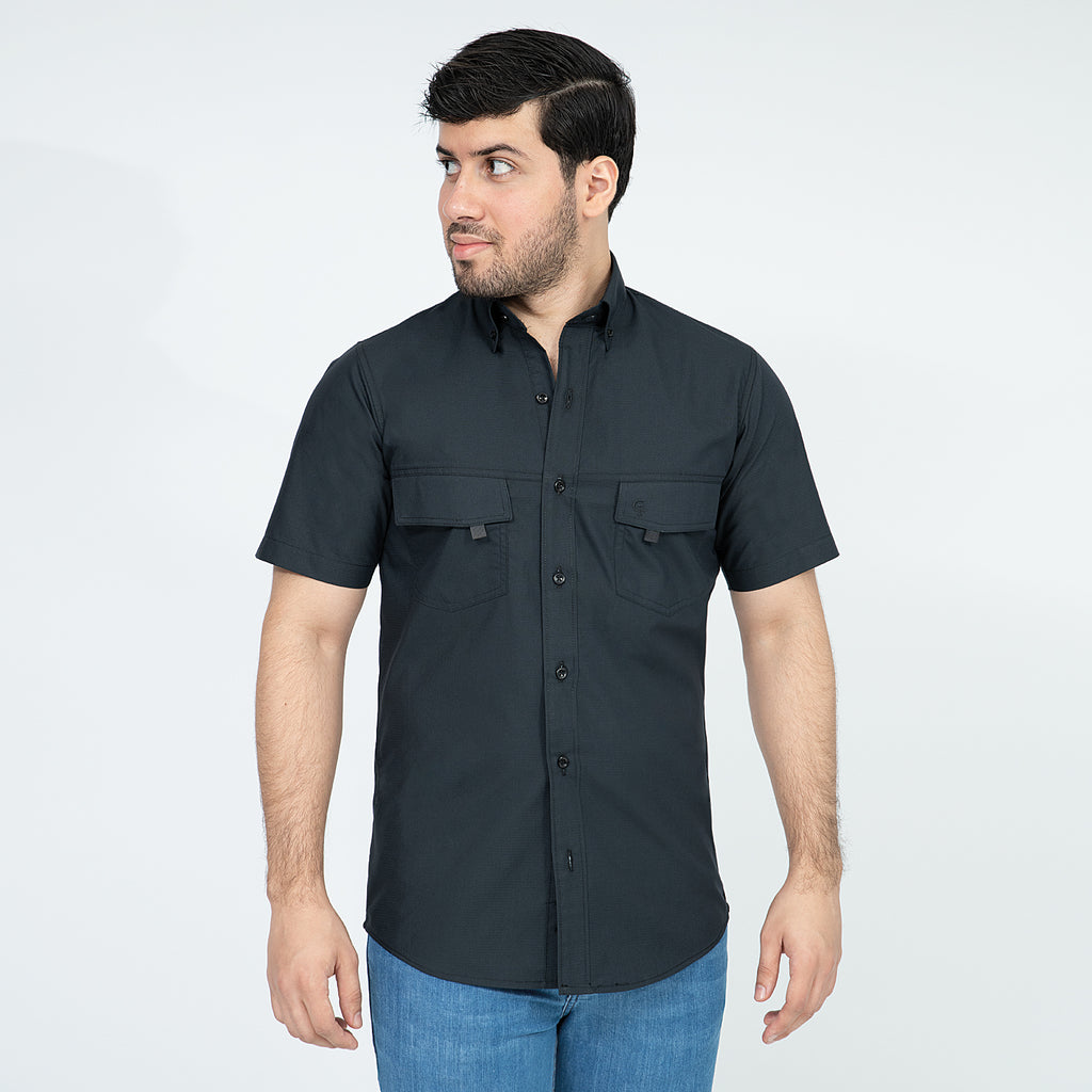 CAMISA SLIM FIT SAFARI M/C