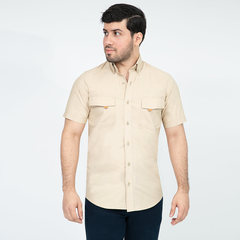 CAMISA SLIM FIT SAFARI M/C