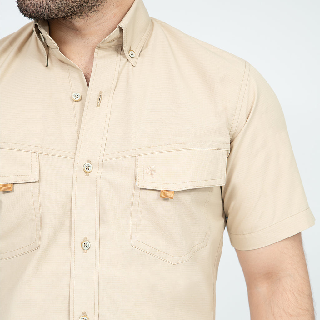 CAMISA SLIM FIT SAFARI M/C