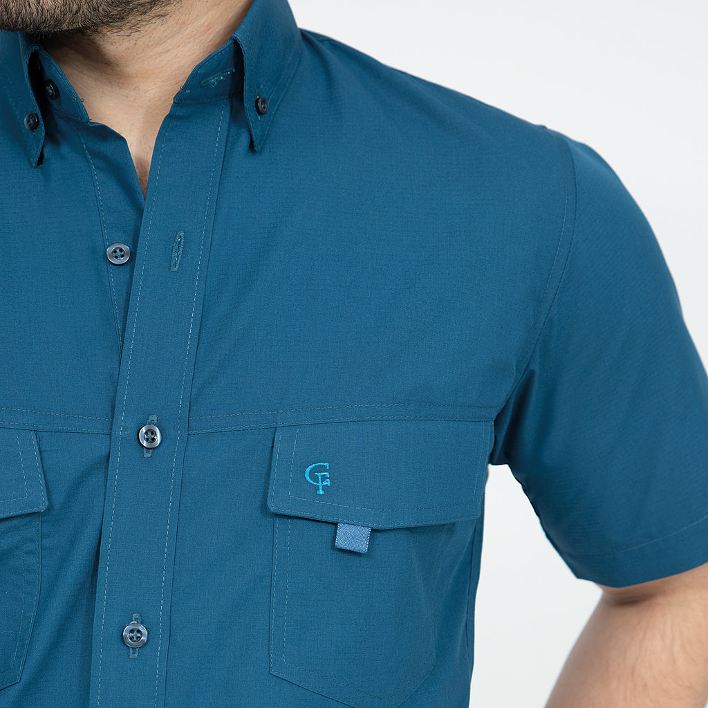 CAMISA SLIM FIT SAFARI M/C