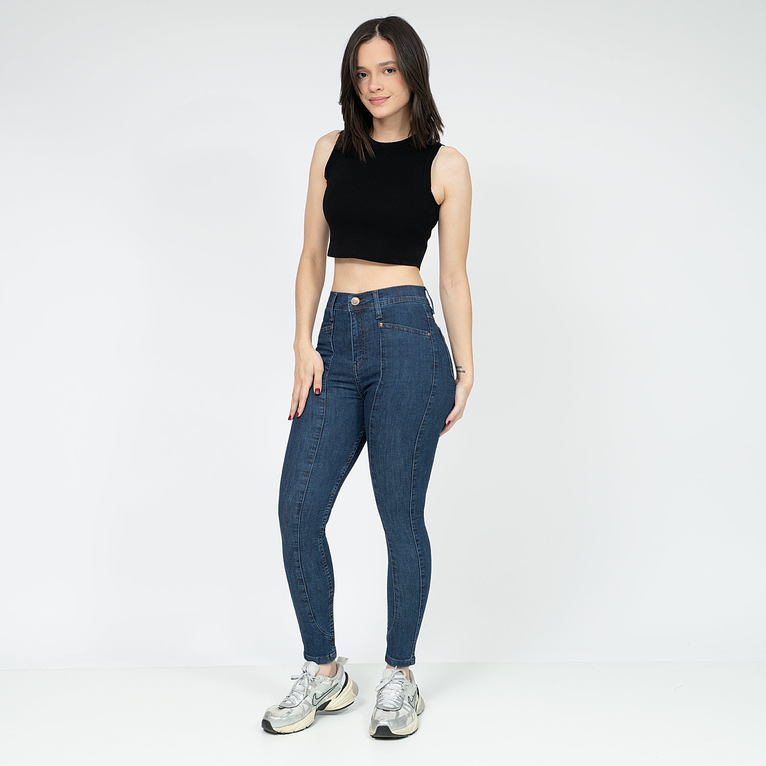 DAMA TIRO ALTO SKINNY C/B