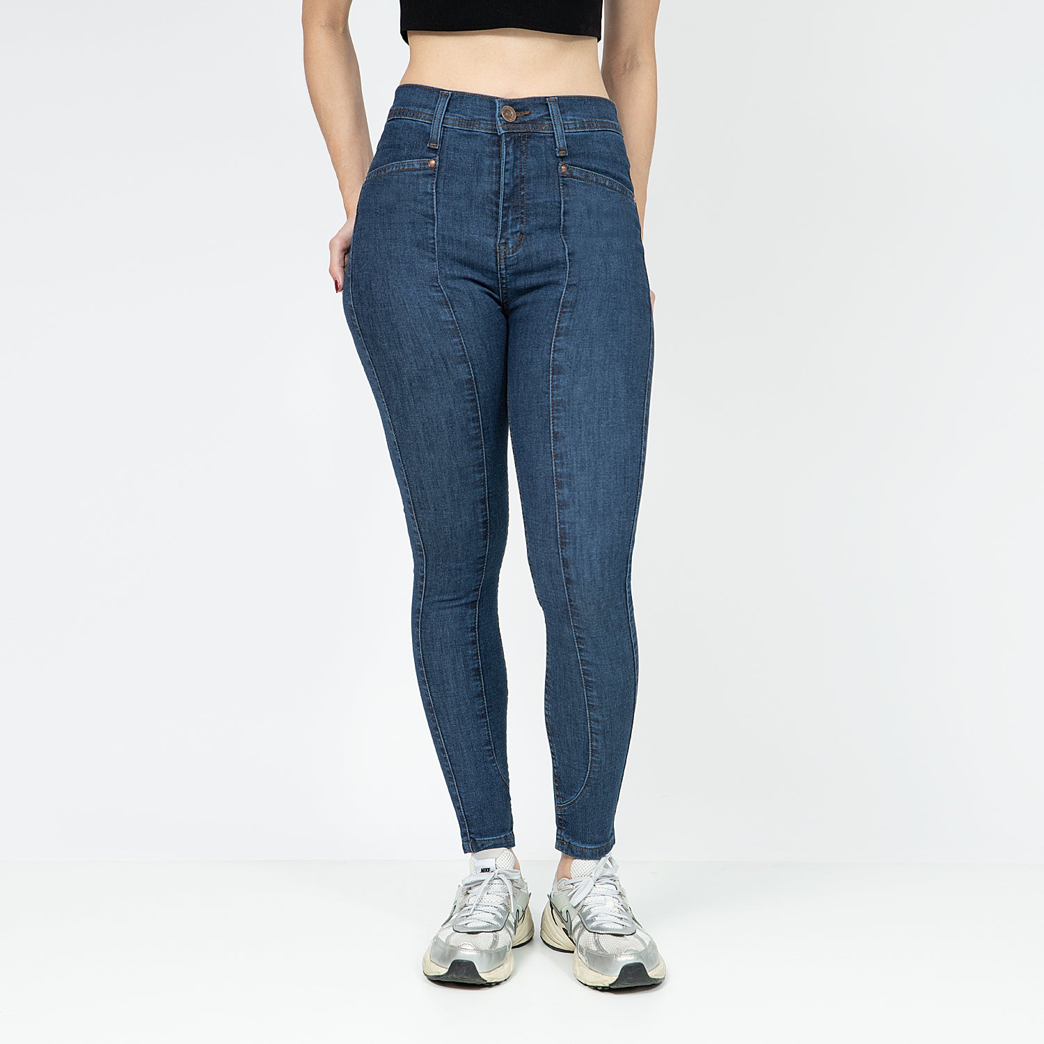 DAMA TIRO ALTO SKINNY C/B