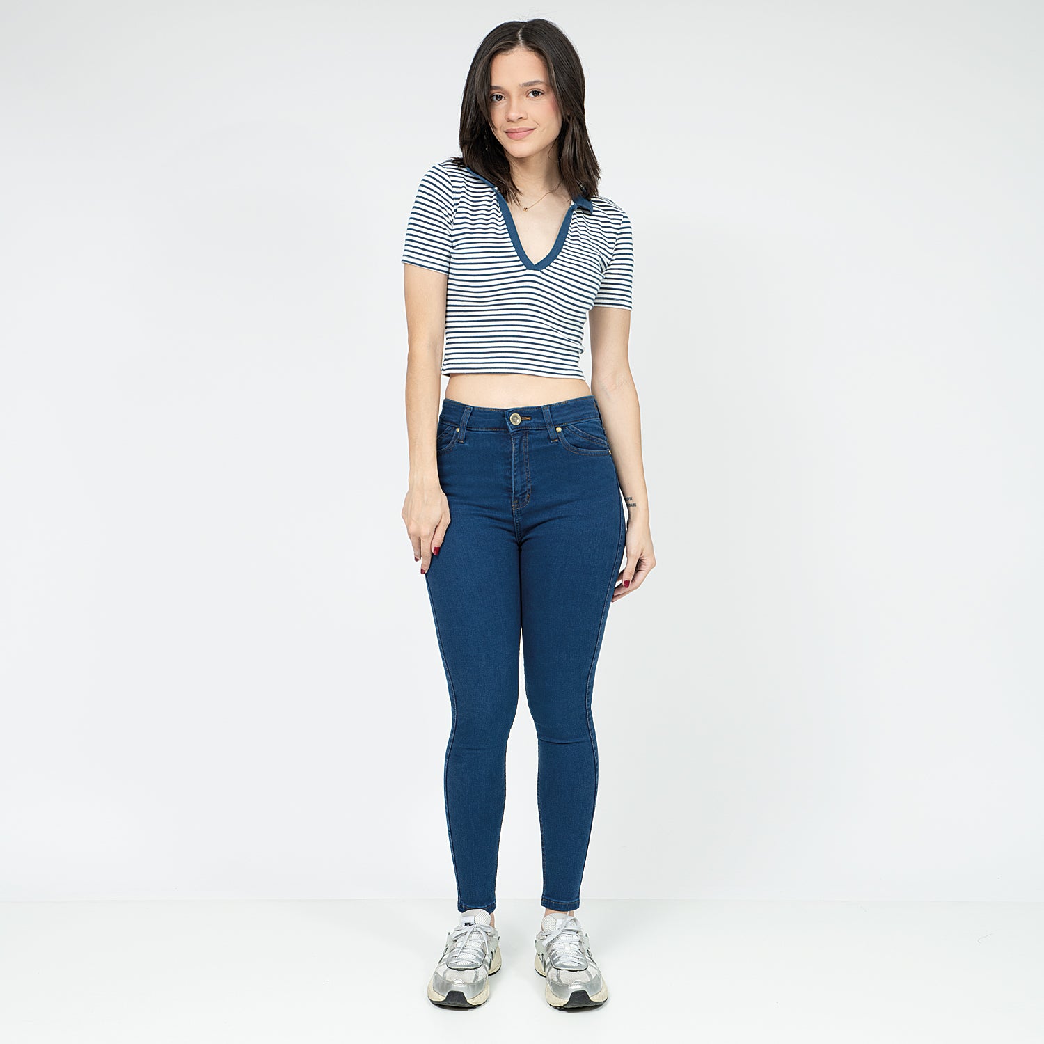 DAMA TIRO ALTO SKINNY C/B