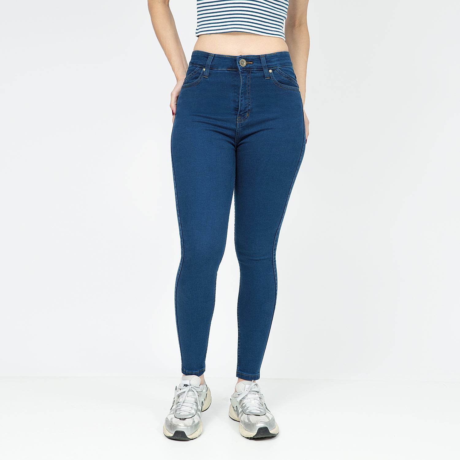 DAMA TIRO ALTO SKINNY C/B