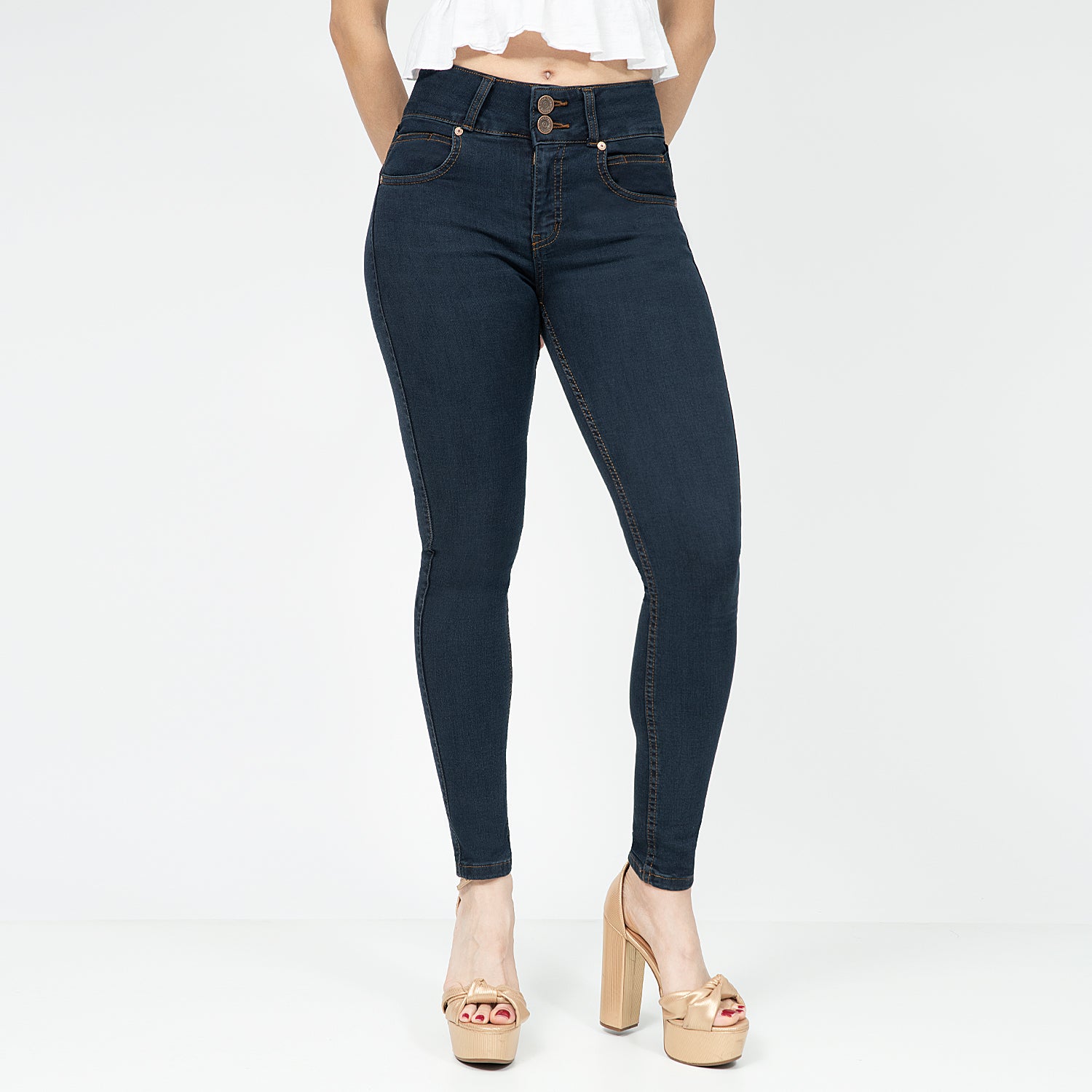 DAMA LEVANTA POMPI SKINNY S/B